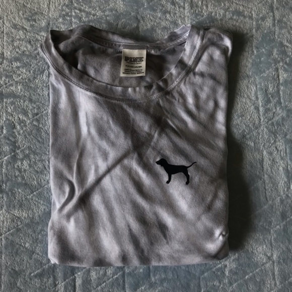 PINK long sleeve crop t-shirt - Picture 3 of 4